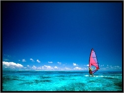 Windsurfing, Morze